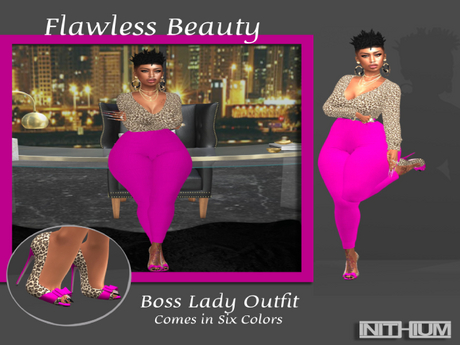 Second Life Marketplace - Boss Lady Outfit Pink
